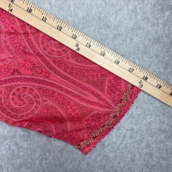 Avenue Boho Top Embroidery Detail Neck and Cuffs 100% Cotton Sz 14/16 - Picture 7 of 10